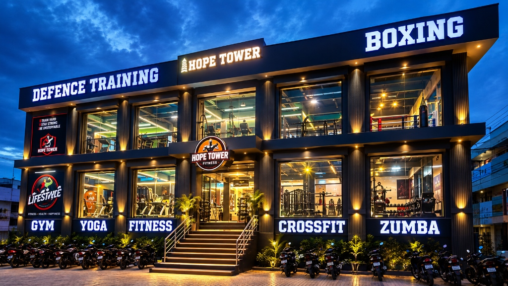 Phoenix CrossFit Madurai Gym Facility - Hope Tower Building