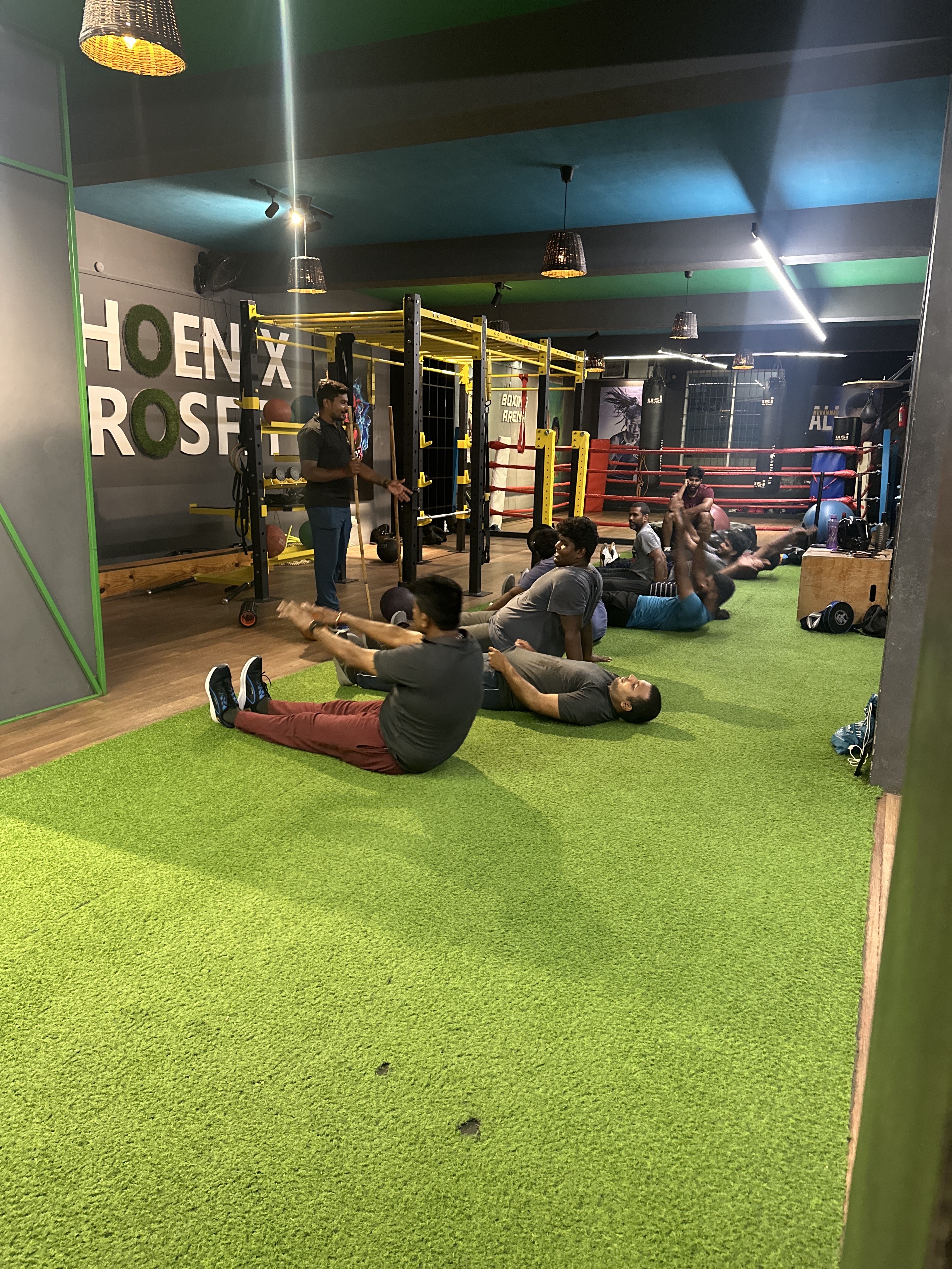Phoenix CrossFit Madurai Group Training and Coaching Session