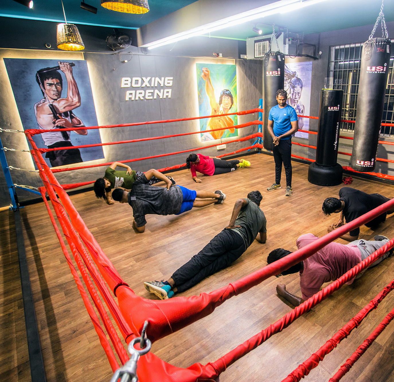 Boxing Ring and Combat Conditioning Arena